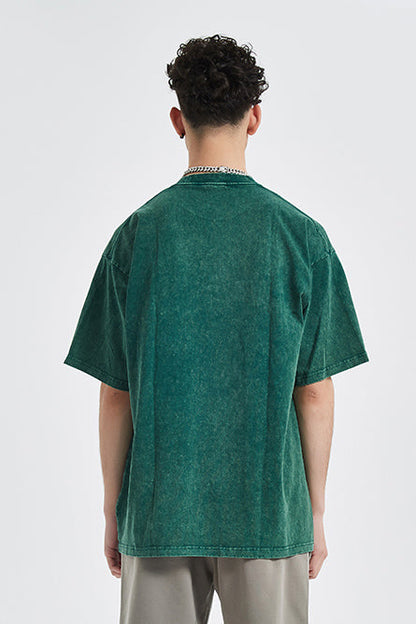 250GSM Washed Out Vintage Tee