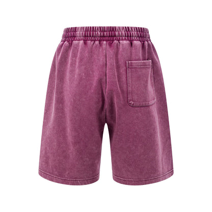 305GSM Splicing Washed Shorts