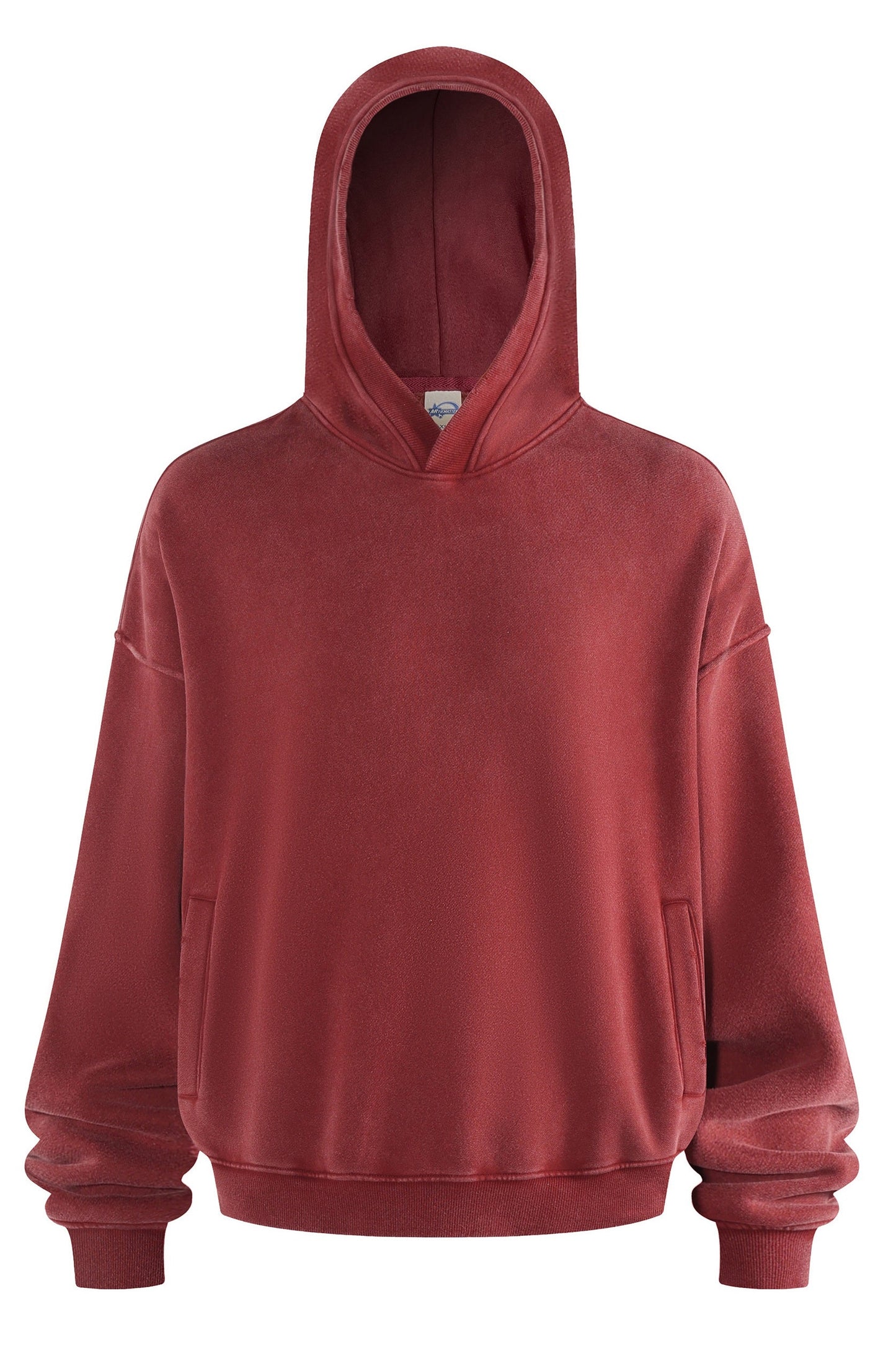370GSM Boxy Fit Pigment Dyed Washed Hoodie