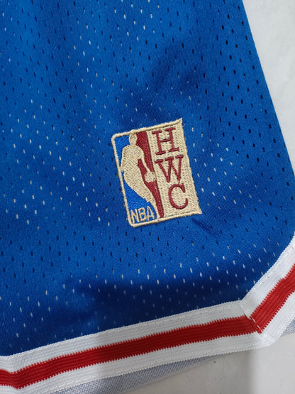 Philadelphia 76ers Blue Retro Pocket Shorts