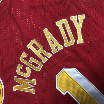 Houston Rockets Tracy McGrady #1 Throwback Jersey - Dense Embroidery