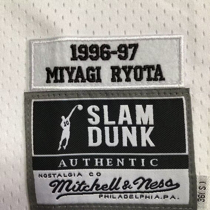 Slam Dunk Shohoku #7  Throwback Jersey - Dense Embroidery