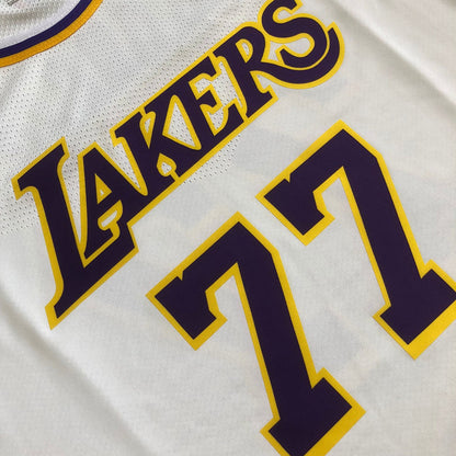 Los Angeles Lakers Luka Dončić #77 White Player Edition - Hot pressing