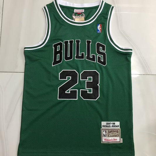 Chicago Bulls Michael Jordan #23 1997-98 Throwback Jersey - Dense Embroidery