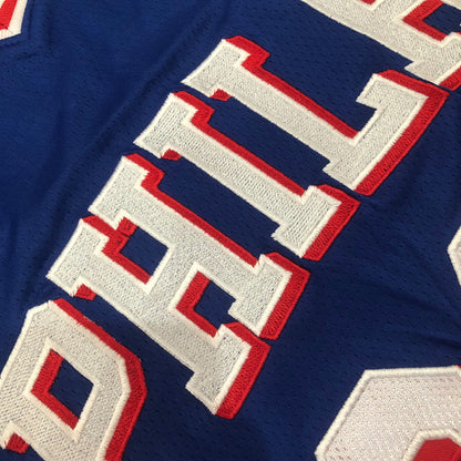 Philadelphia 76ers LeBron James #23 blue Throwback Jersey - Dense Embroidery