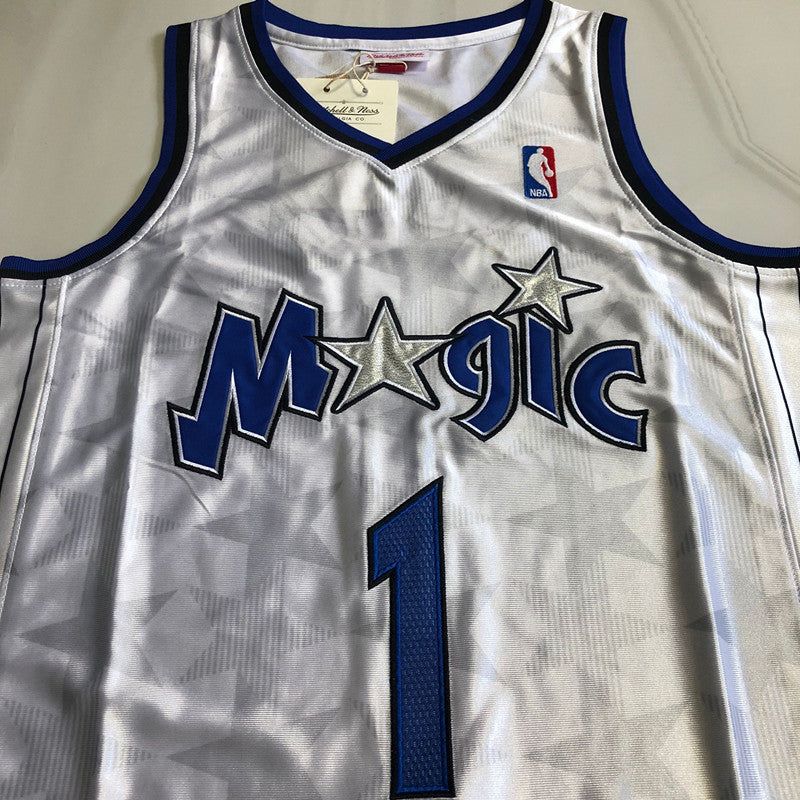 Orlando Magic Anfernee Hardaway #1 1994-95 Throwback Jersey - Dense Embroidery