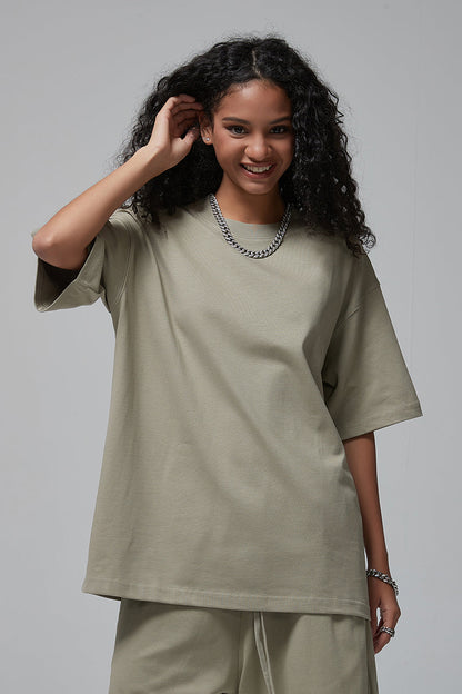 305GSM 22 Colors Solid Oversized Tee
