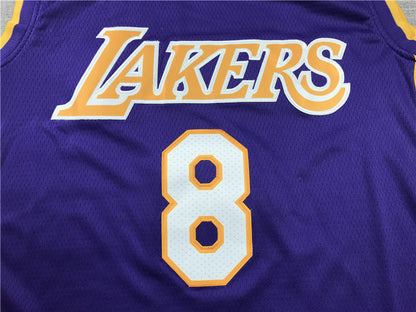Kobe Bryant #8 Los Angeles Lakers Retirement Edition - Embroidered Jersey