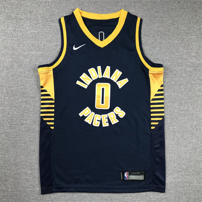 Youth Tyrese Haliburton Indiana Pacers #0   Embroidered  Jersey