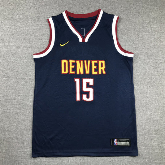 Youth Nikola Joki? Denver Nuggets #15  Embroidered  Jersey