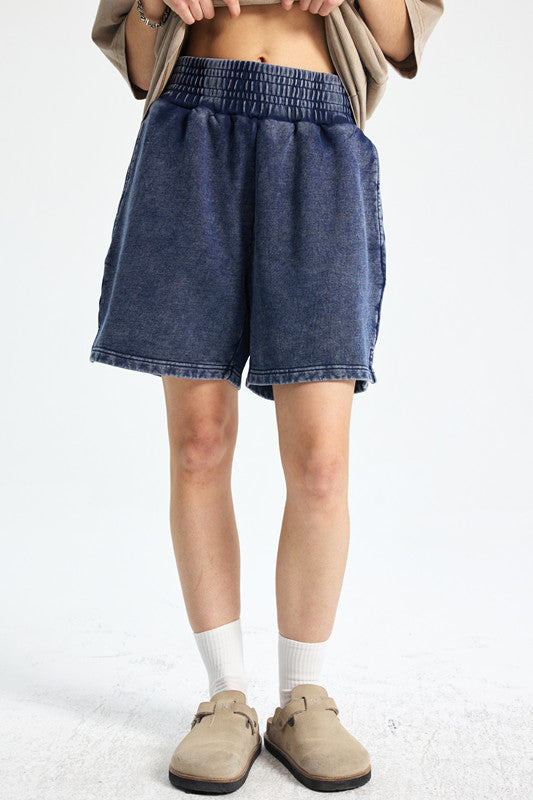 100% Cotton 430GSM High Weight Washed Short