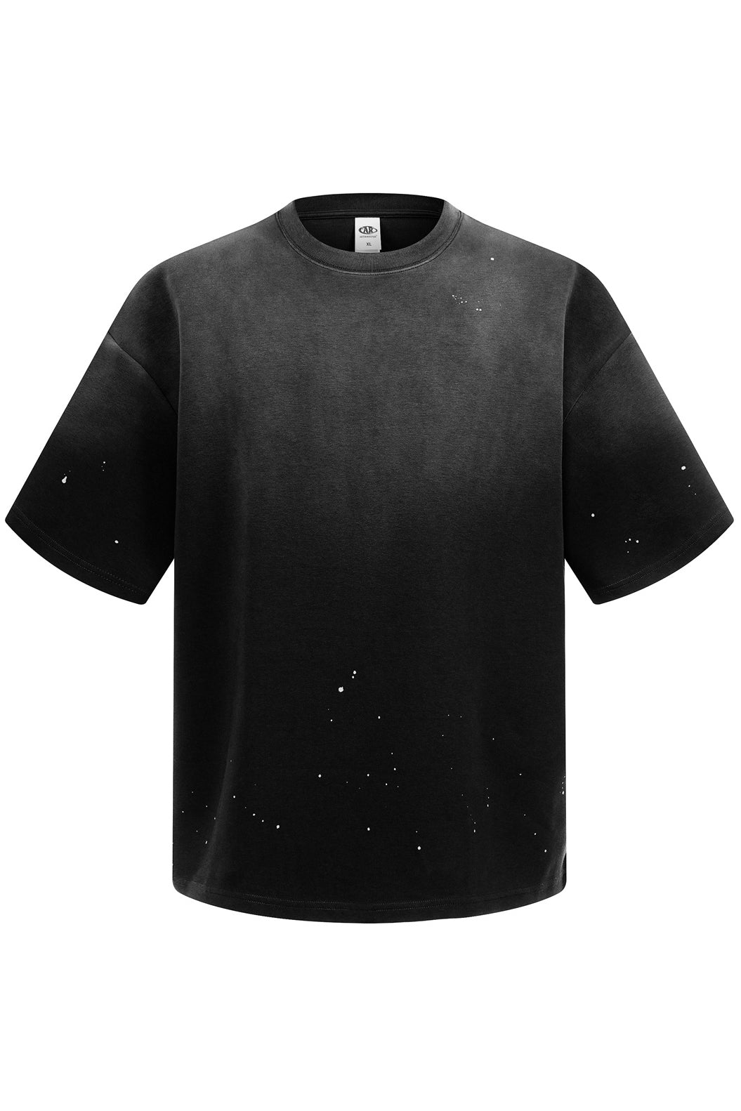 305GSM Ink Splashing Spray Washed Tee