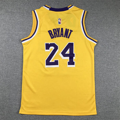 Youth Kobe Bryant Los Angeles Lakers #24  Embroidered  Jersey