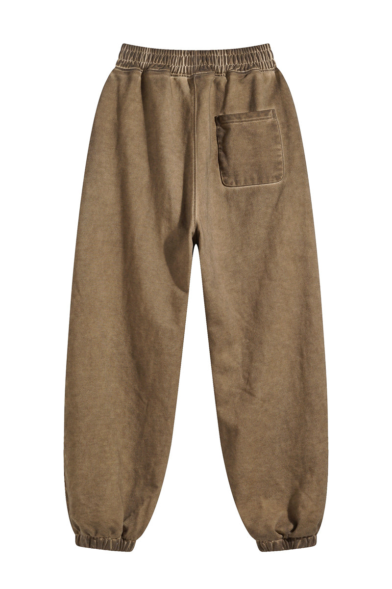 450GSM Dirty Effect Washed Out Sweatpants