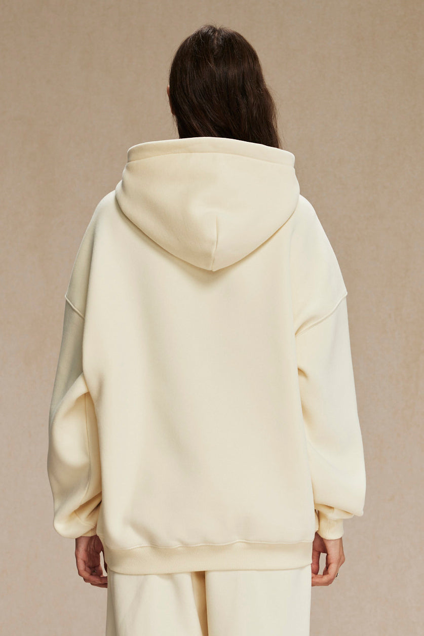 350GSM Fleece Solid Color Hoodie