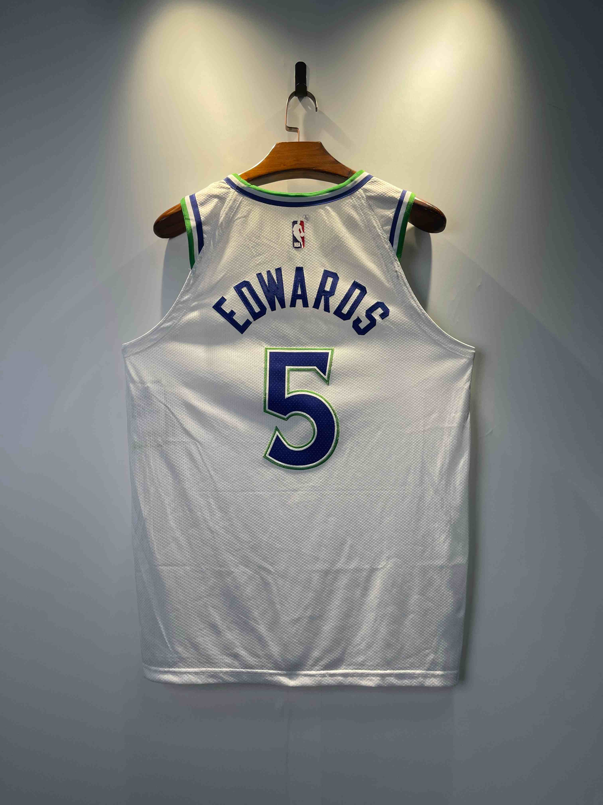 Anthony Edwards #5 Minnesota Timberwolves White Player Edition Jersey