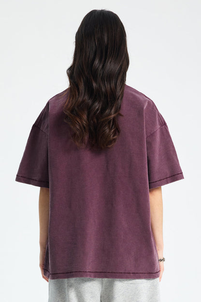 275GSM Pigment Dyed Light Washed Tee