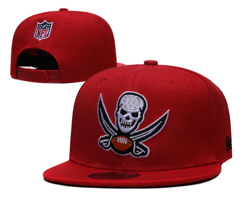 Tampa Bay Buccaneers Red Snapback Cap