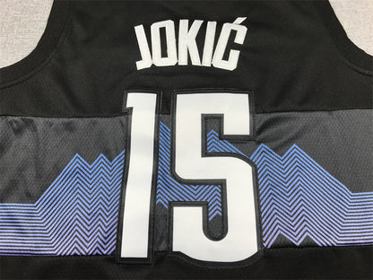 Denver Nuggets Nikola Jokic #15 2024 City Edition - Embroidered Jersey