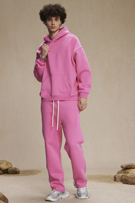 350GSM Relaxed Solid Color Sweatpants
