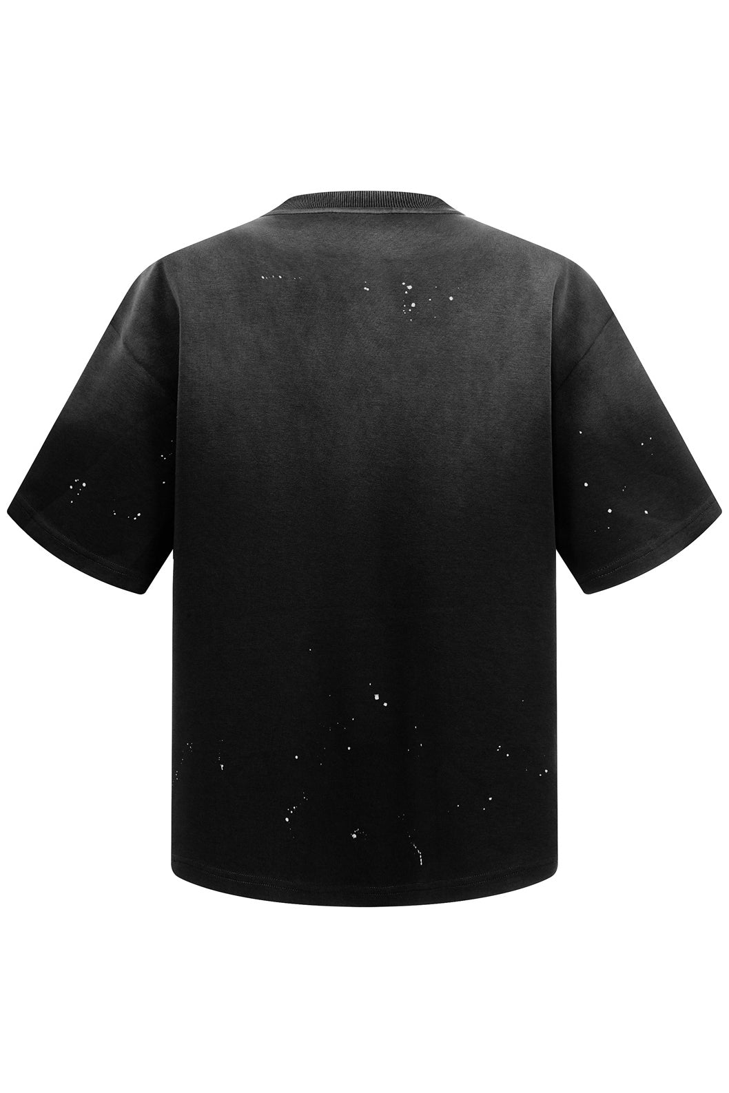 305GSM Ink Splashing Spray Washed Tee