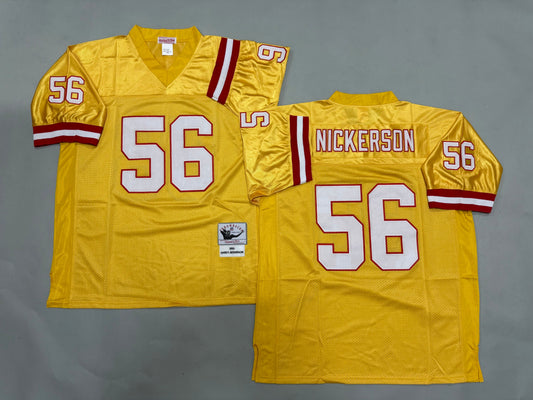 Mens Hardy Nickerson#56 Tampa Bay Buccaneers Vintage Throwback Jersey
