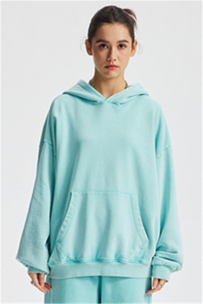 430GSM Boxy Fit Washed Hoodie