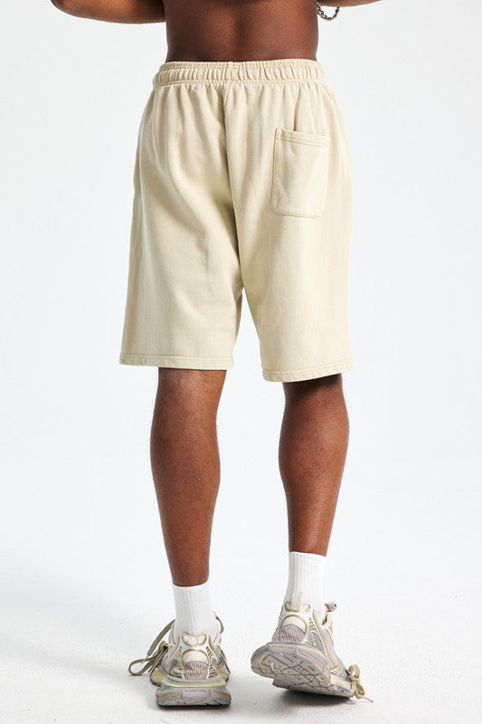 420GSM Pigment Dyed Washed Short