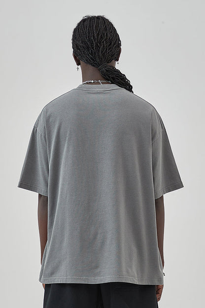275GSM Pigment Dyed Vintage Tee