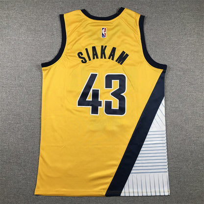 Indiana Pacers Pascal Siakam #43 City Edition Swingman Jersey - Embroidered