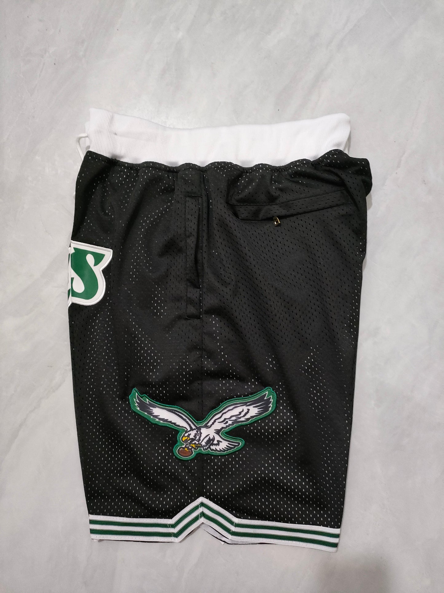 Philadelphia Eagles Black Pocket Shorts