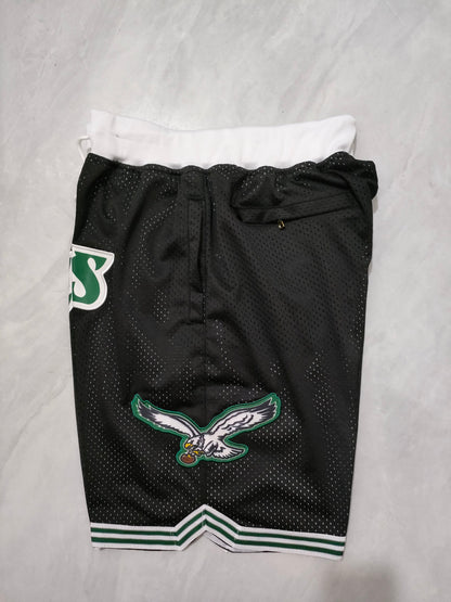 Philadelphia Eagles Black Pocket Shorts