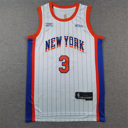 Unisex New York Knicks 2024/25 Embroidered Swingman Jersey City Edition
