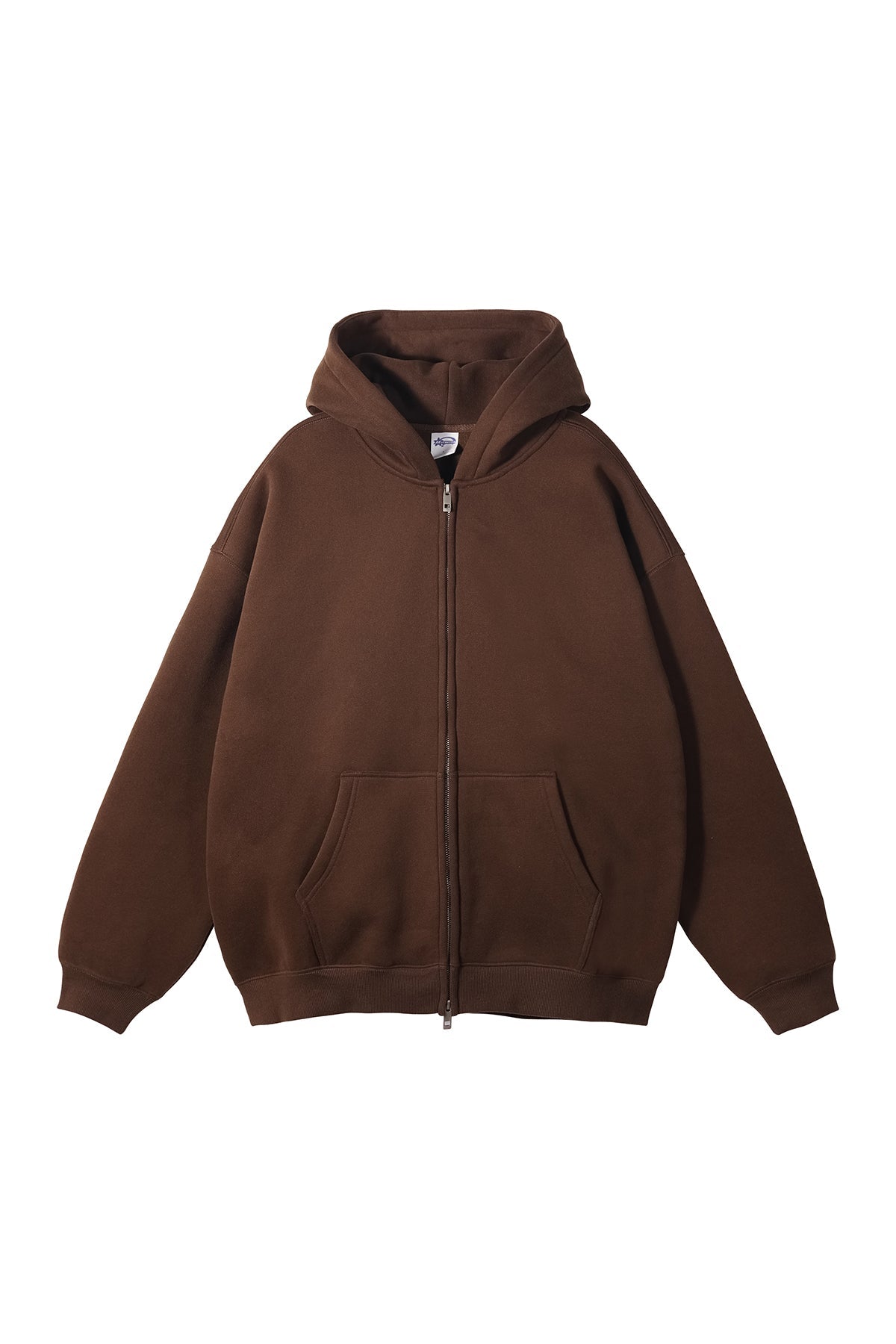 350GSM Solid Color Fleece Zipper Jacket