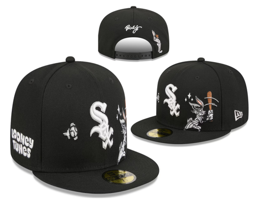 Chicago White Sox Black Snapback Cap