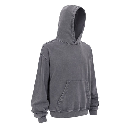 430GSM Boxy Fit Washed Hoodie