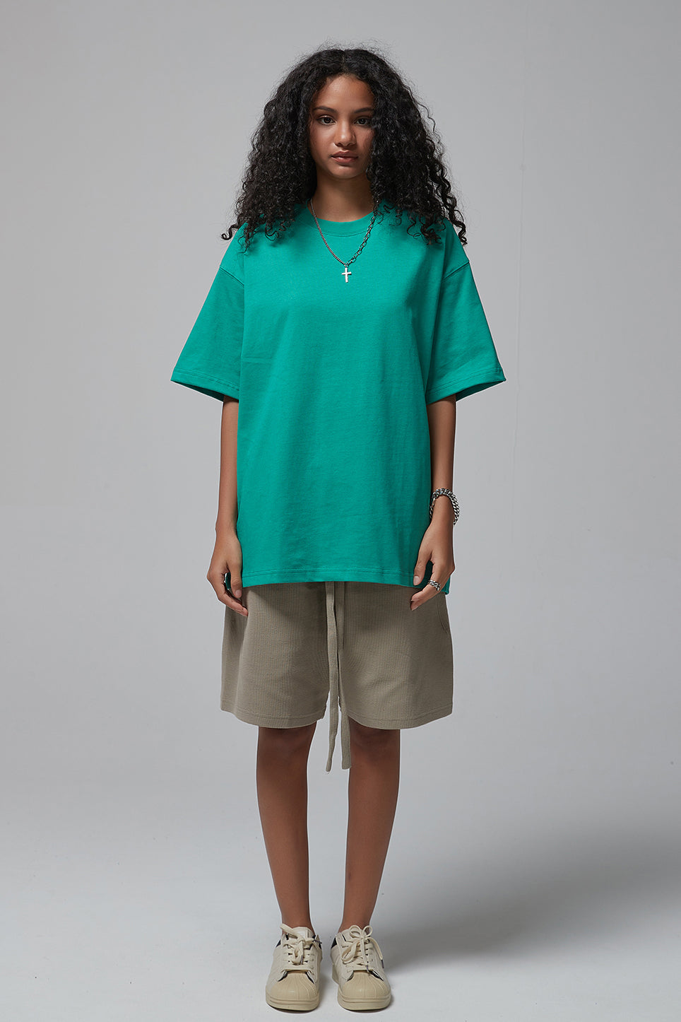305GSM 22 Colors Solid Oversized Tee