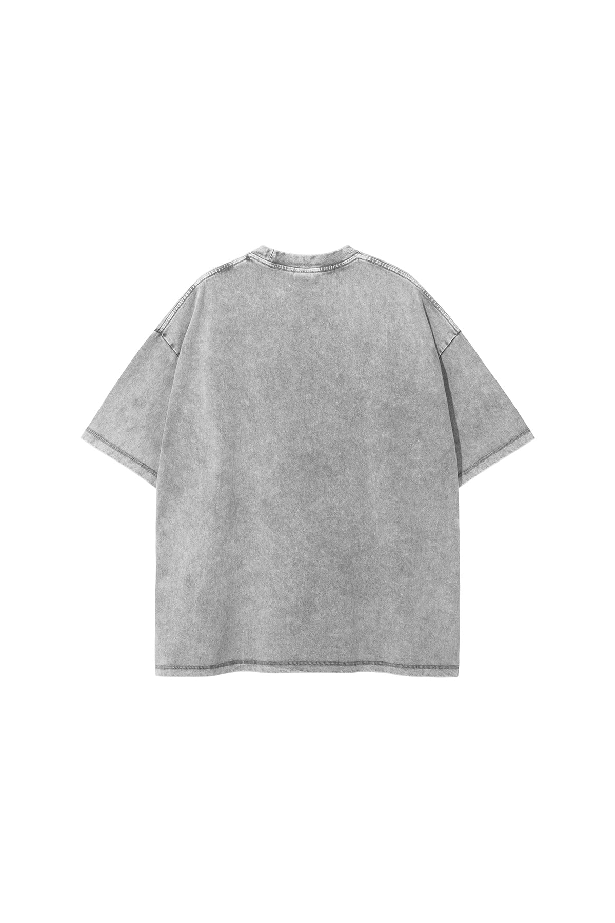 275GSM Double Stitch Sleeve Hem Washed Tee