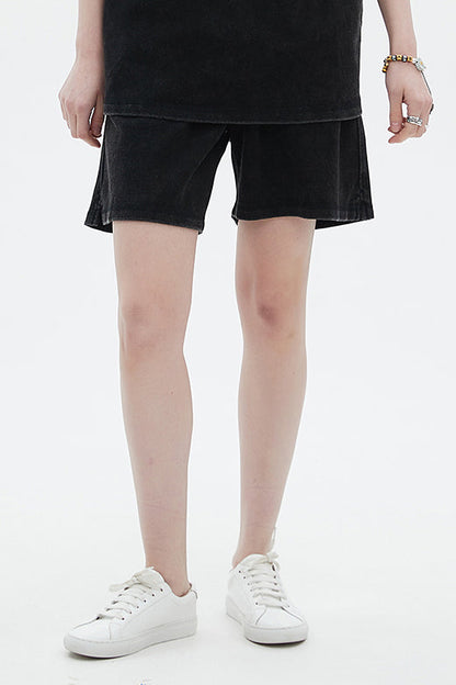 400GSM Double Stitch Washed Short