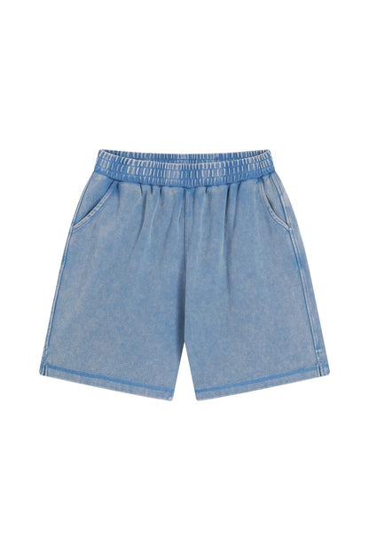400GSM Double Stitch Washed Short