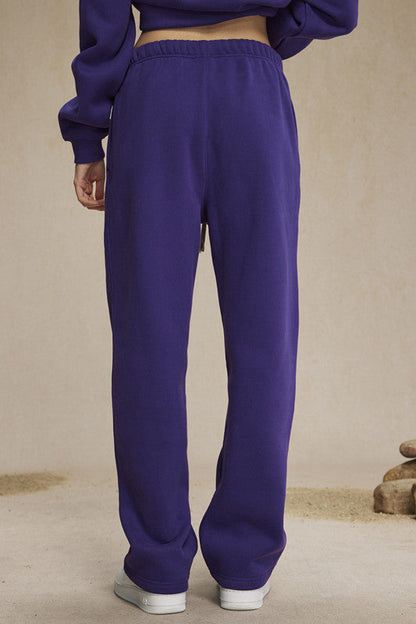 350GSM Relaxed Solid Color Sweatpants