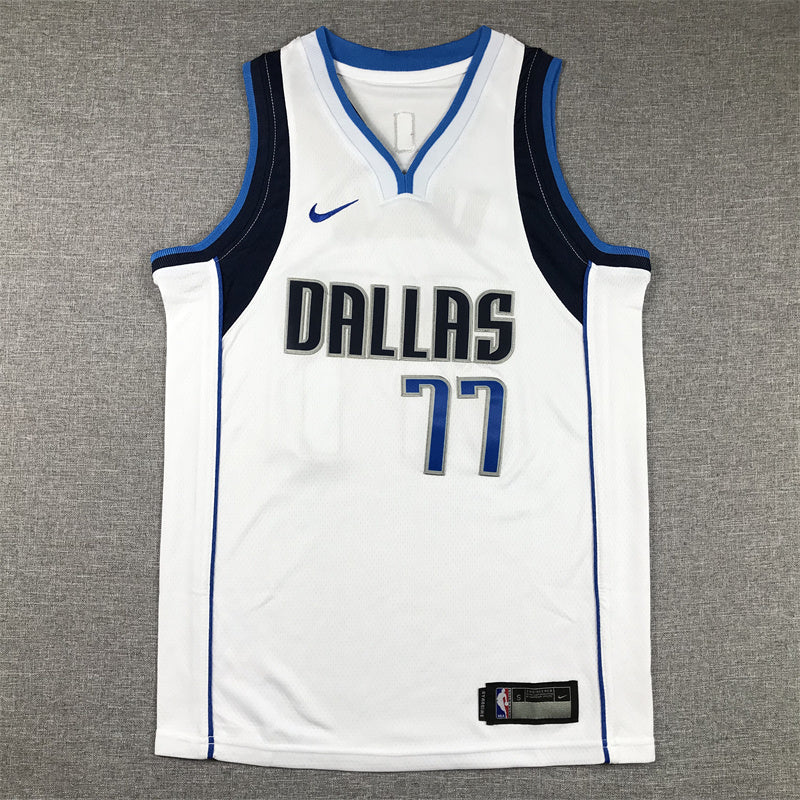 Youth Luka Don?i? Dallas Mavericks #77 Embroidered  Jersey