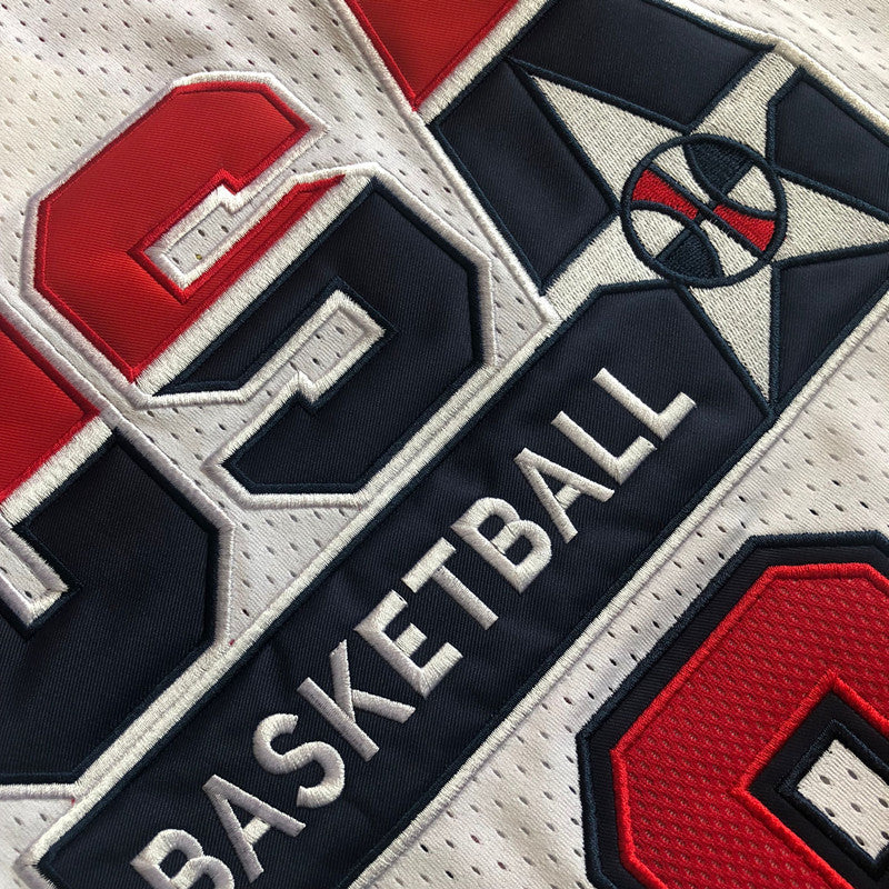 Dream Team Michael Jordan #9  Throwback Jersey - Dense Embroidery