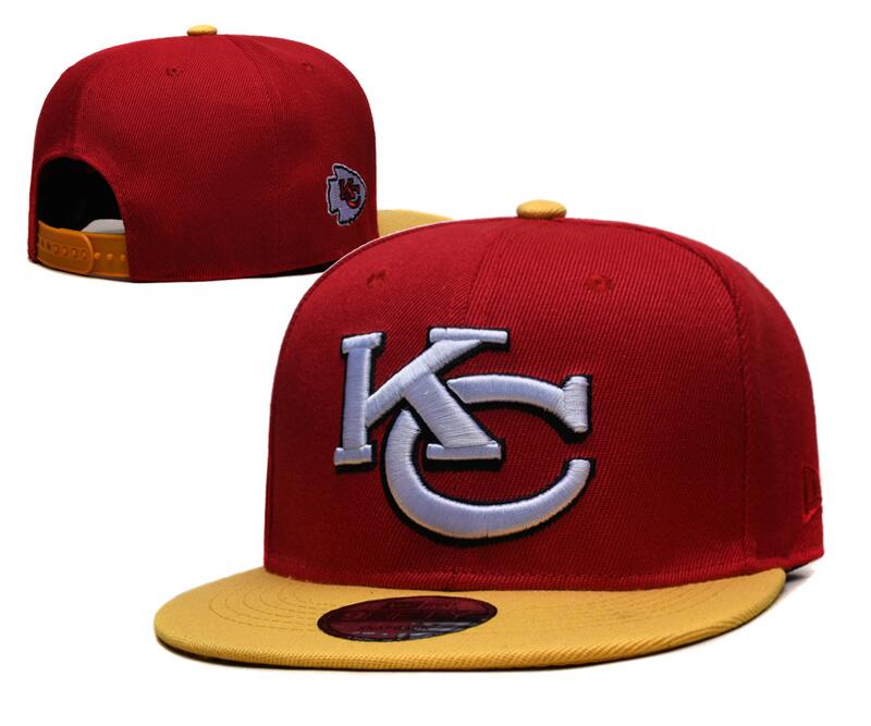 Kansas City Chiefs Red Snapback Cap