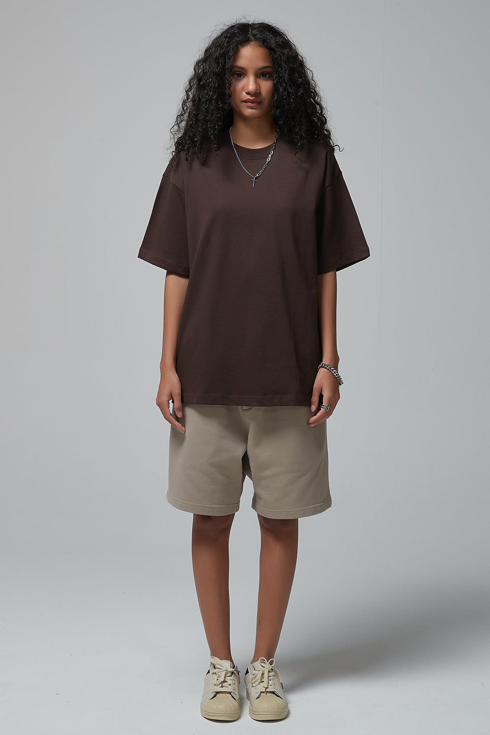 305GSM 22 Colors Solid Oversized Tee