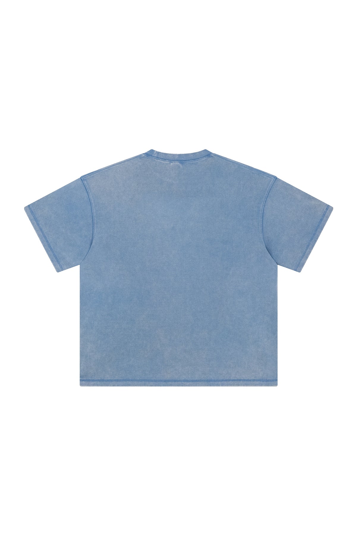 400GSM Double Stitch Washed Tee