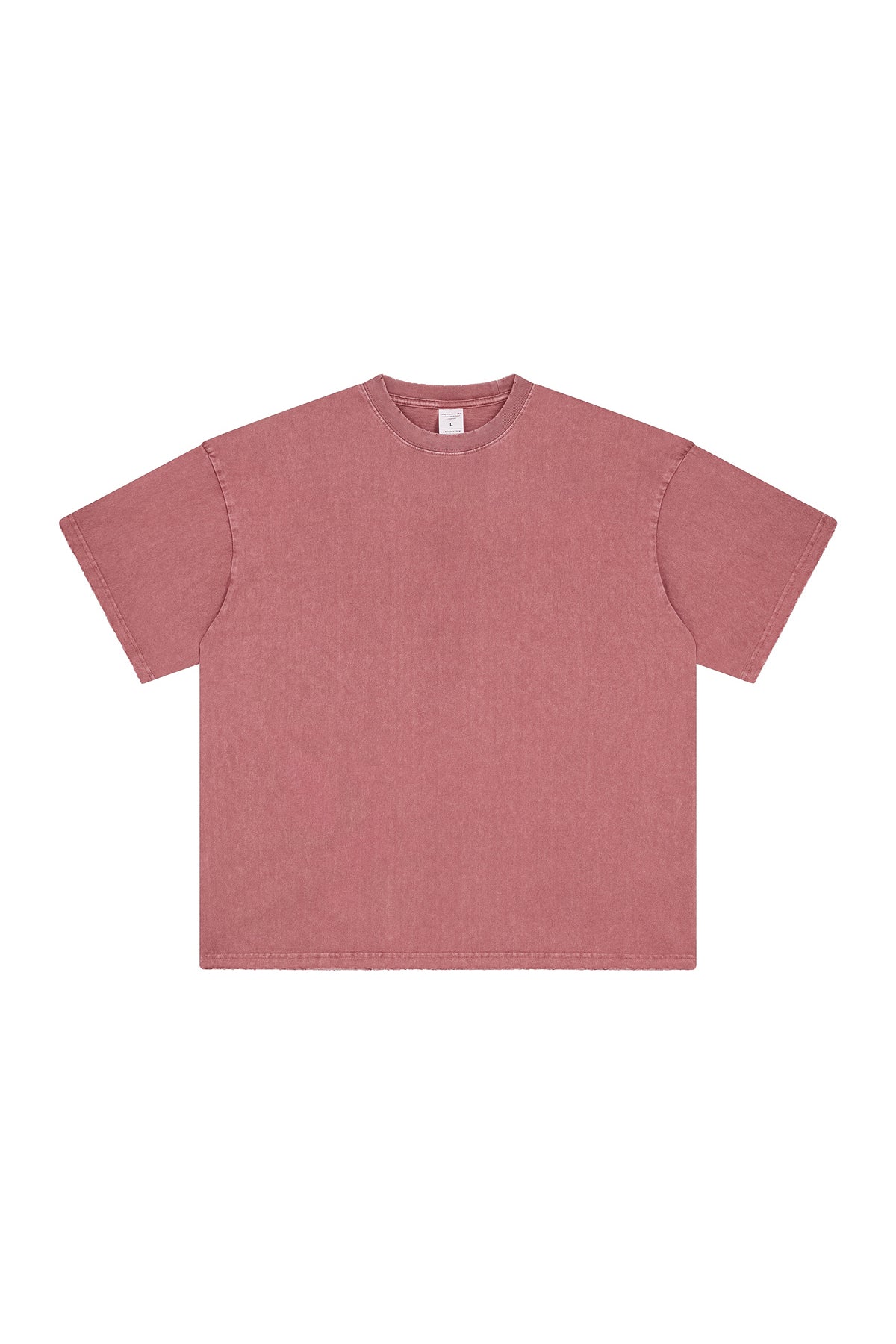 250GSM Distressed Pigment Dyed Washed Tee