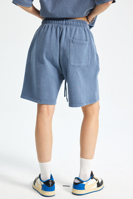 420GSM Pigment Dyed Washed Short