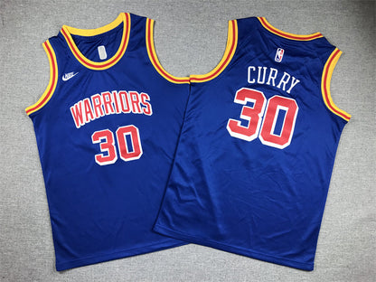 Youth Stephen Curry Golden State Warriors #30   Embroidered  Jersey