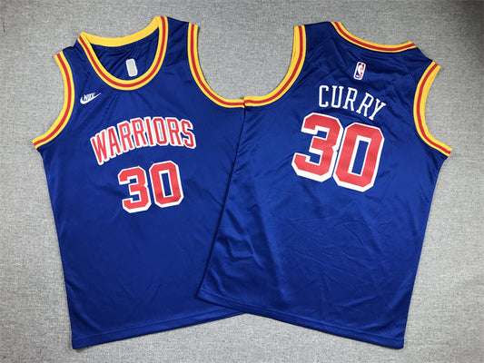 Youth Stephen Curry Golden State Warriors #30   Embroidered  Jersey